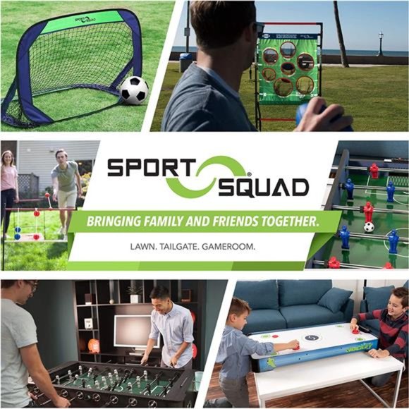 Sport Squad Portable Soccer Goal Net Set - Pop Up Training Soccer Goals for Kid - Picture 5 of 6